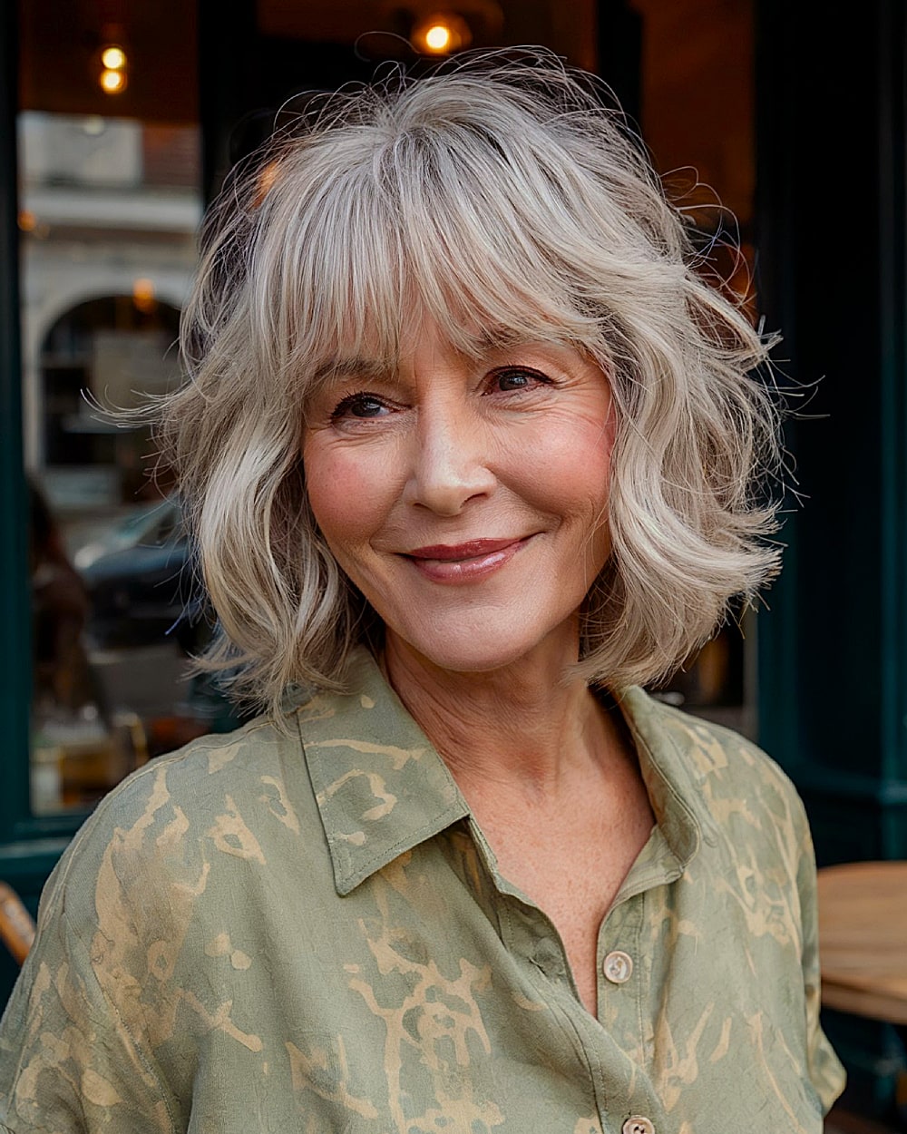 Best Short Wavy Hairstyles for Gray Hair After 60 | Expert Styling Tips