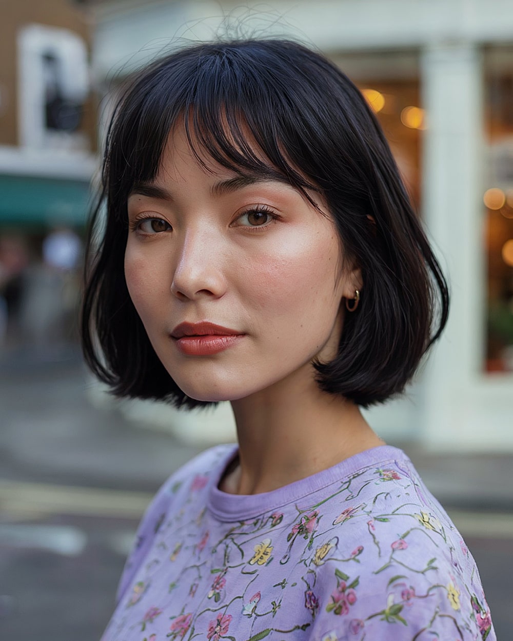 Short Black Hair with Bangs: 22 Stylish Looks for 2026