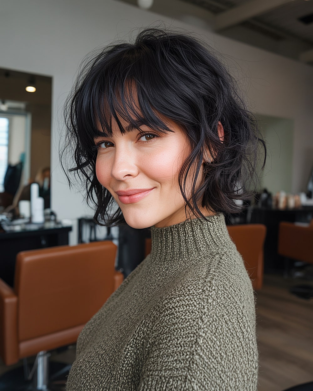 Short Black Hair with Bangs: 22 Stylish Looks for 2026