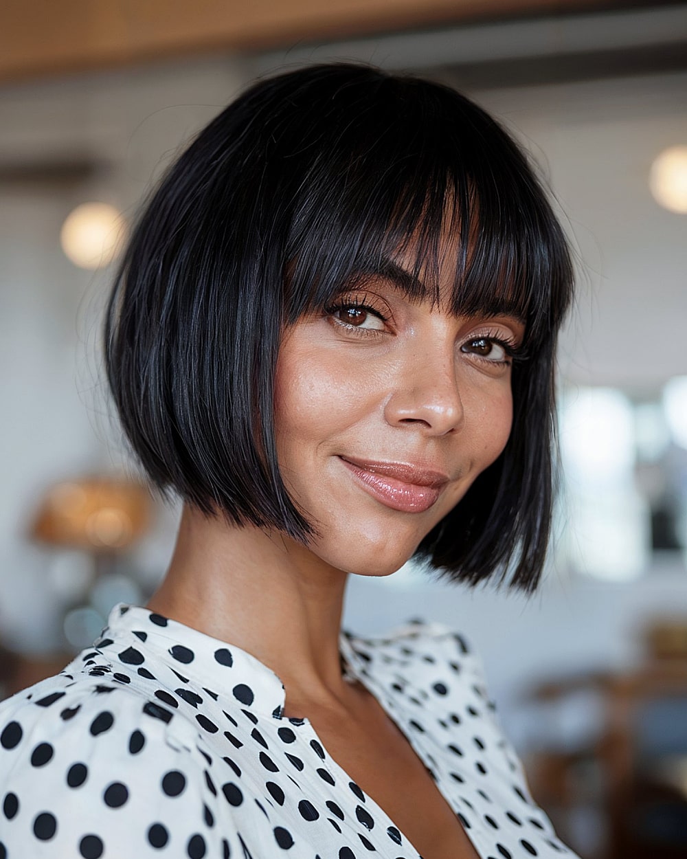 Short Black Hair with Bangs: 22 Stylish Looks for 2026