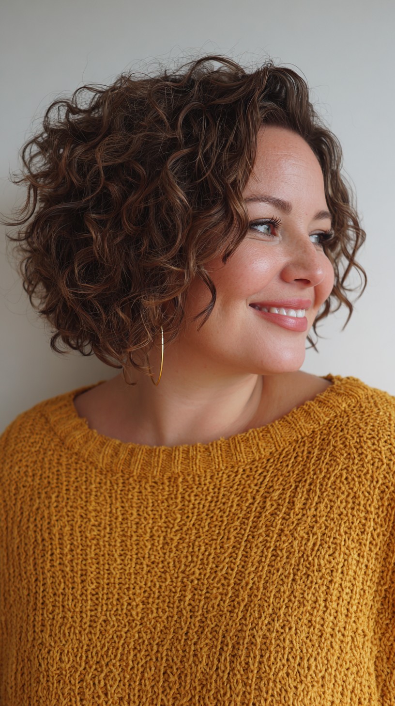 Best Short Curly Haircuts for Round Faces in 2026 | Expert Styles