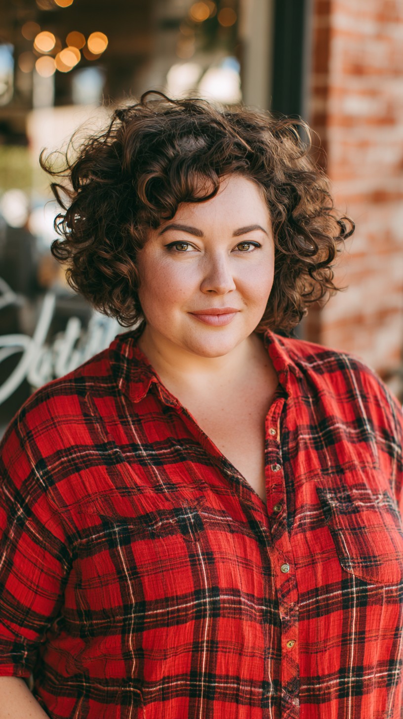 Best Short Curly Haircuts for Round Faces in 2026 | Expert Styles