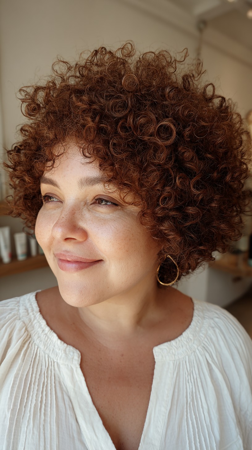 Best Short Curly Haircuts for Round Faces in 2026 | Expert Styles
