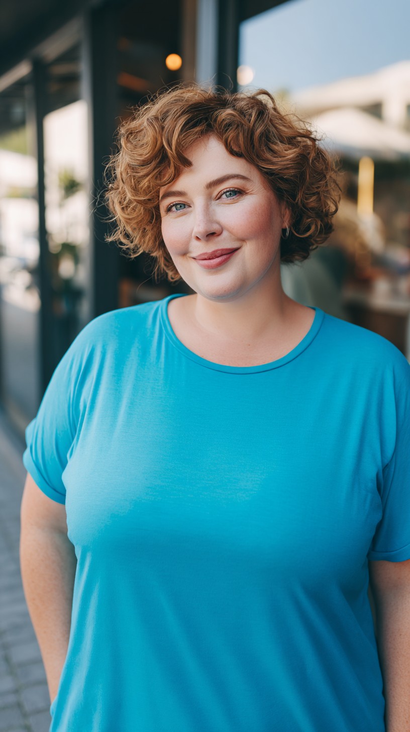 Best Short Curly Haircuts for Round Faces in 2026 | Expert Styles