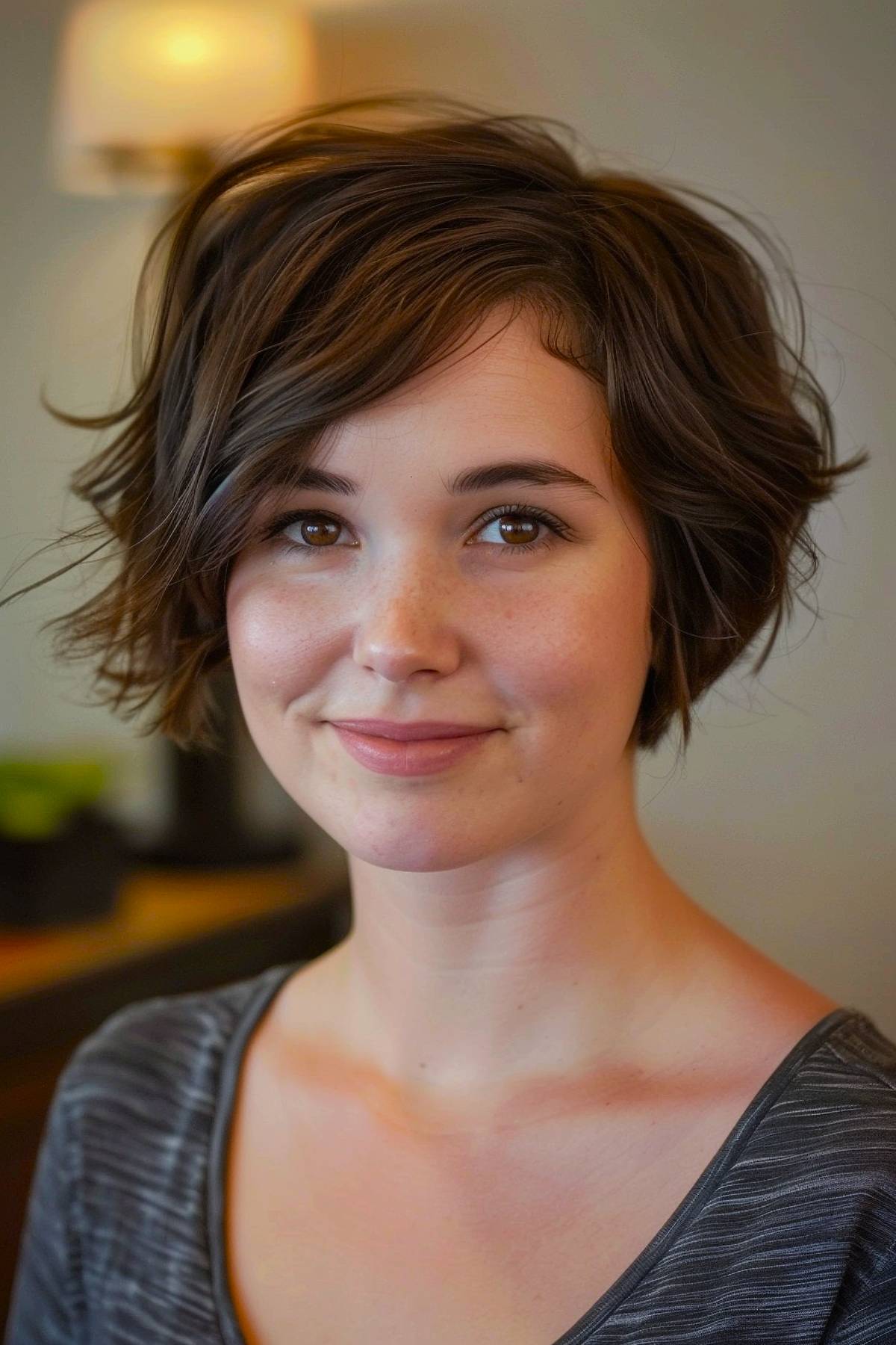 Best Short Haircuts for Round Faces: Styles & Tips