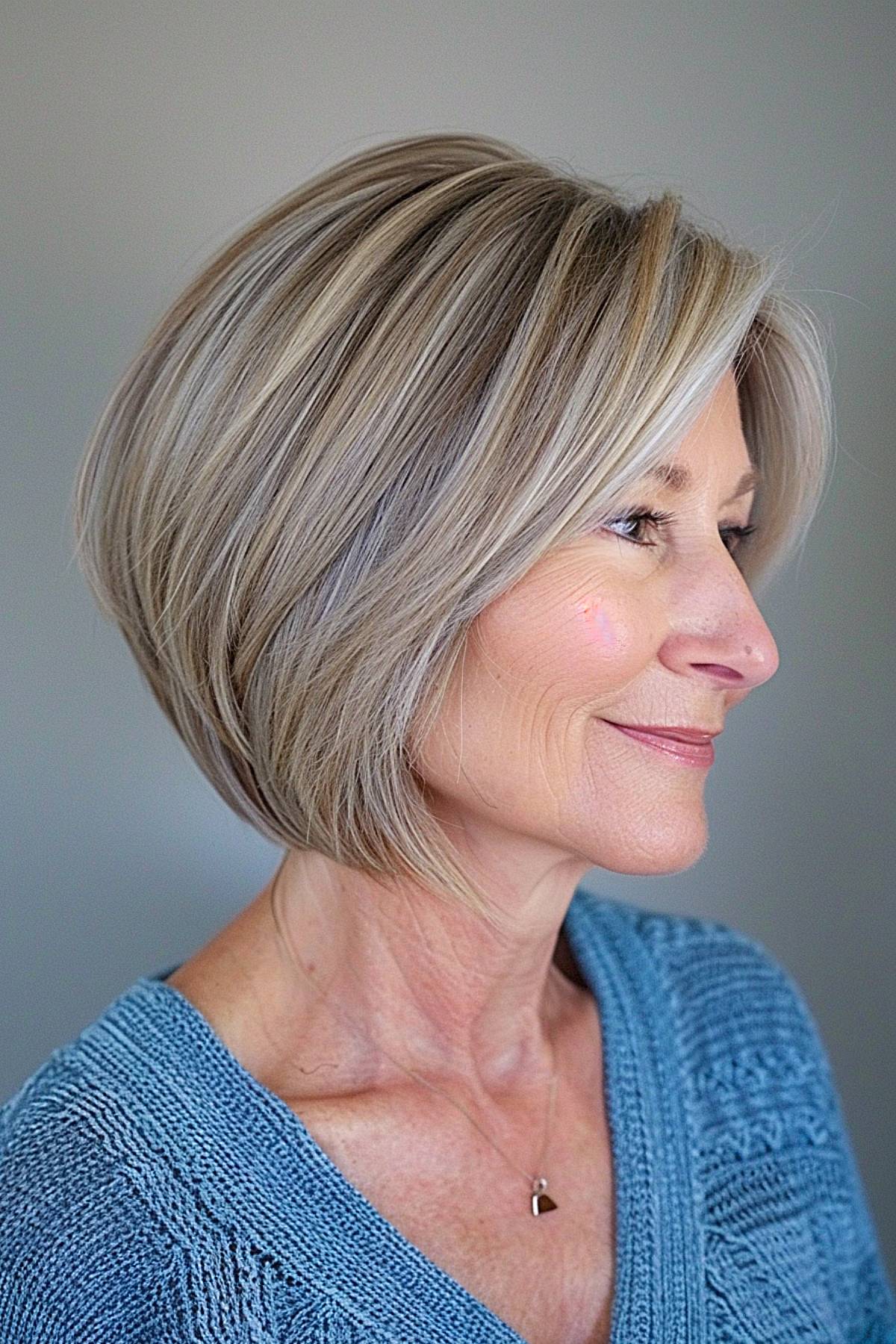 Best Short Stacked Bob Haircuts for Women Over 50 in 2026