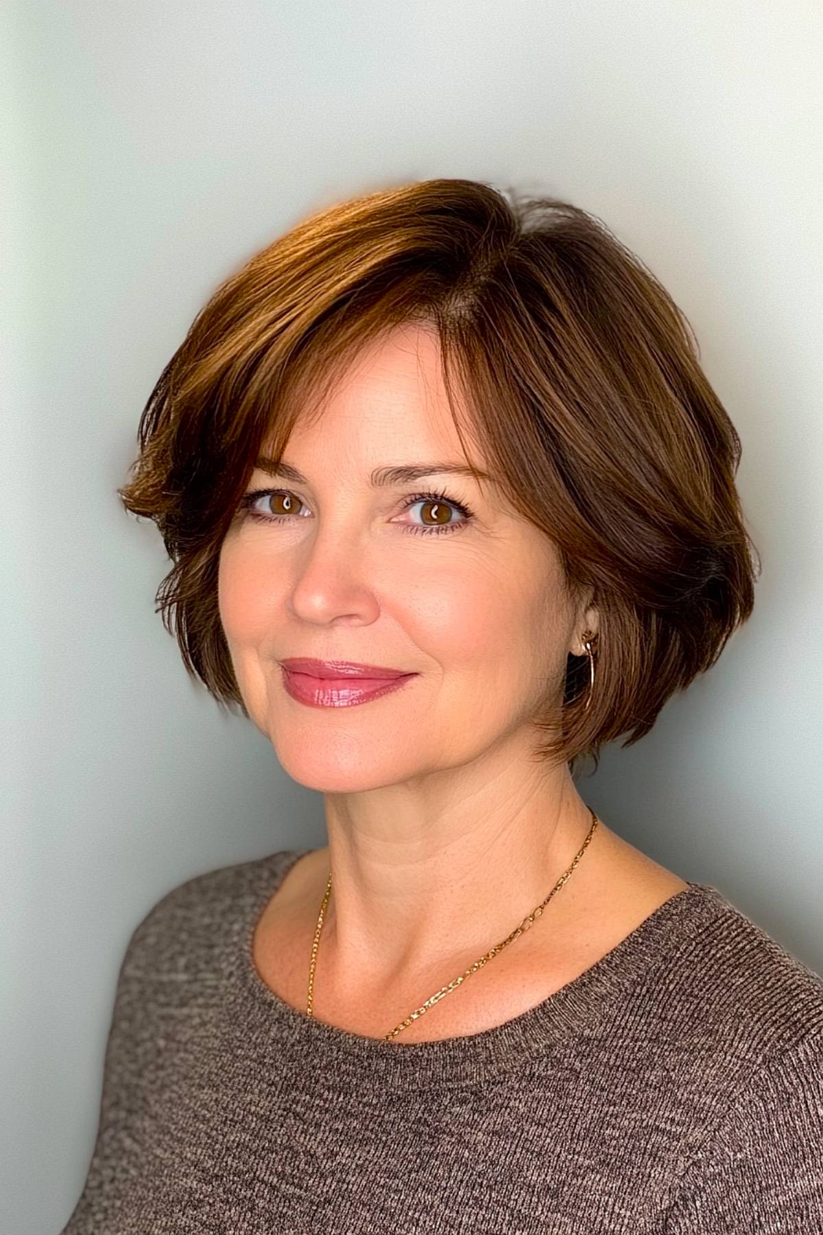 Best Short Stacked Bob Haircuts for Women Over 50 in 2026