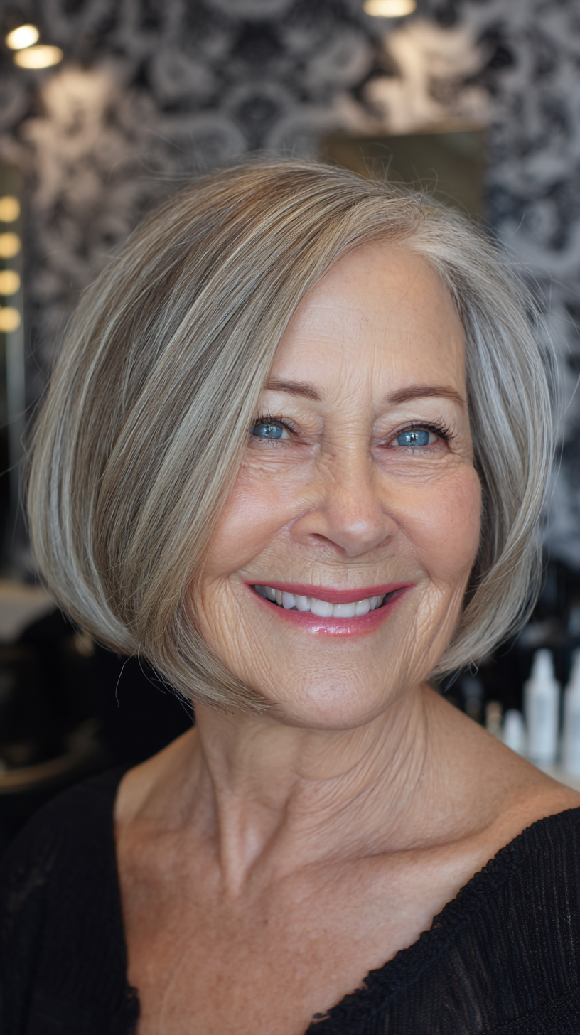 Best Short Haircuts for Round Faces Over 60: Expert Styles & Tips