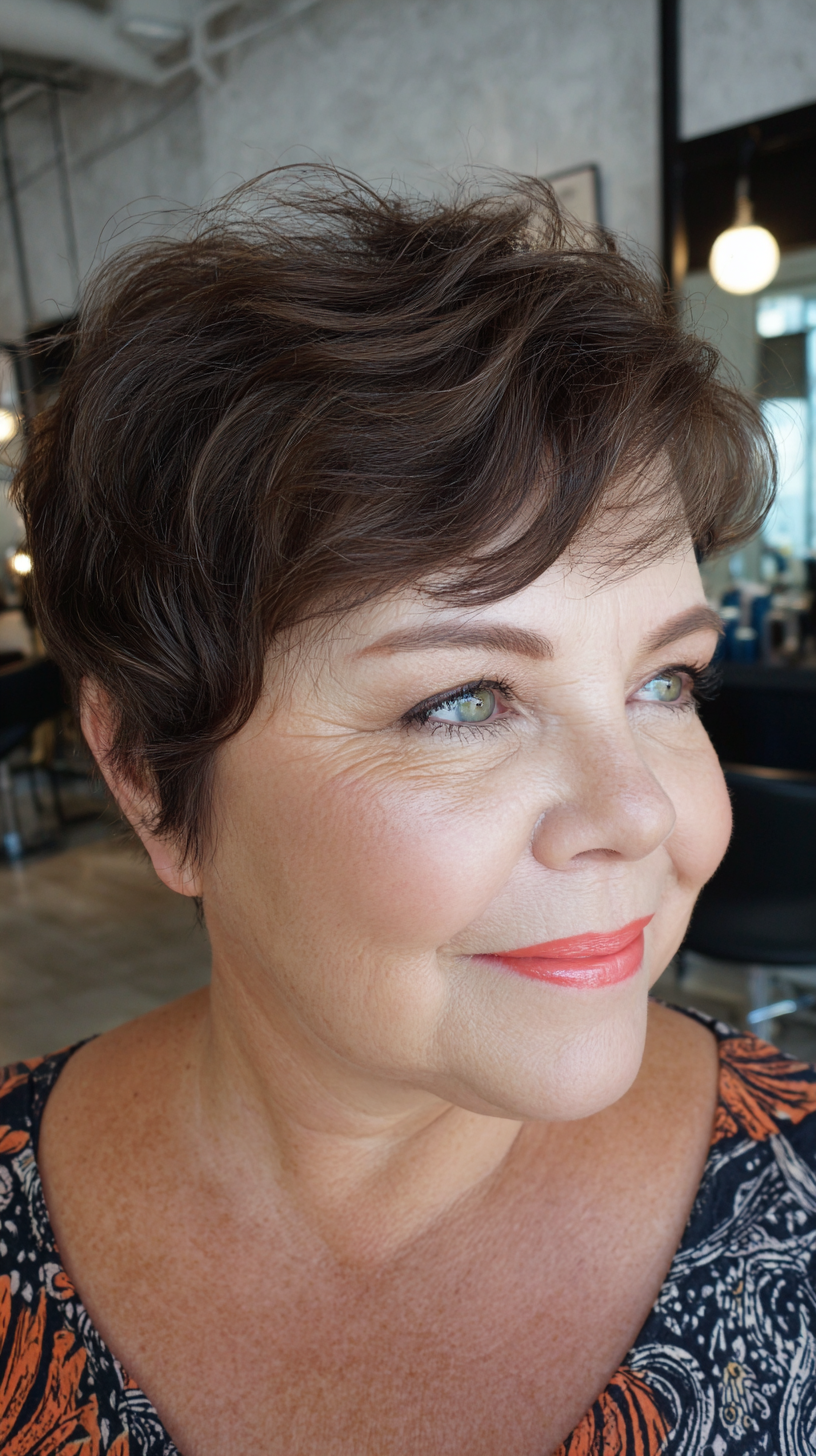 Best Short Haircuts for Round Faces Over 60: Expert Styles & Tips