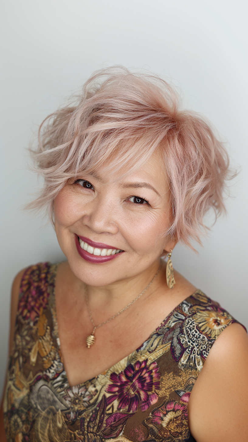 Best Short Haircuts for Round Faces Over 60: Expert Styles & Tips