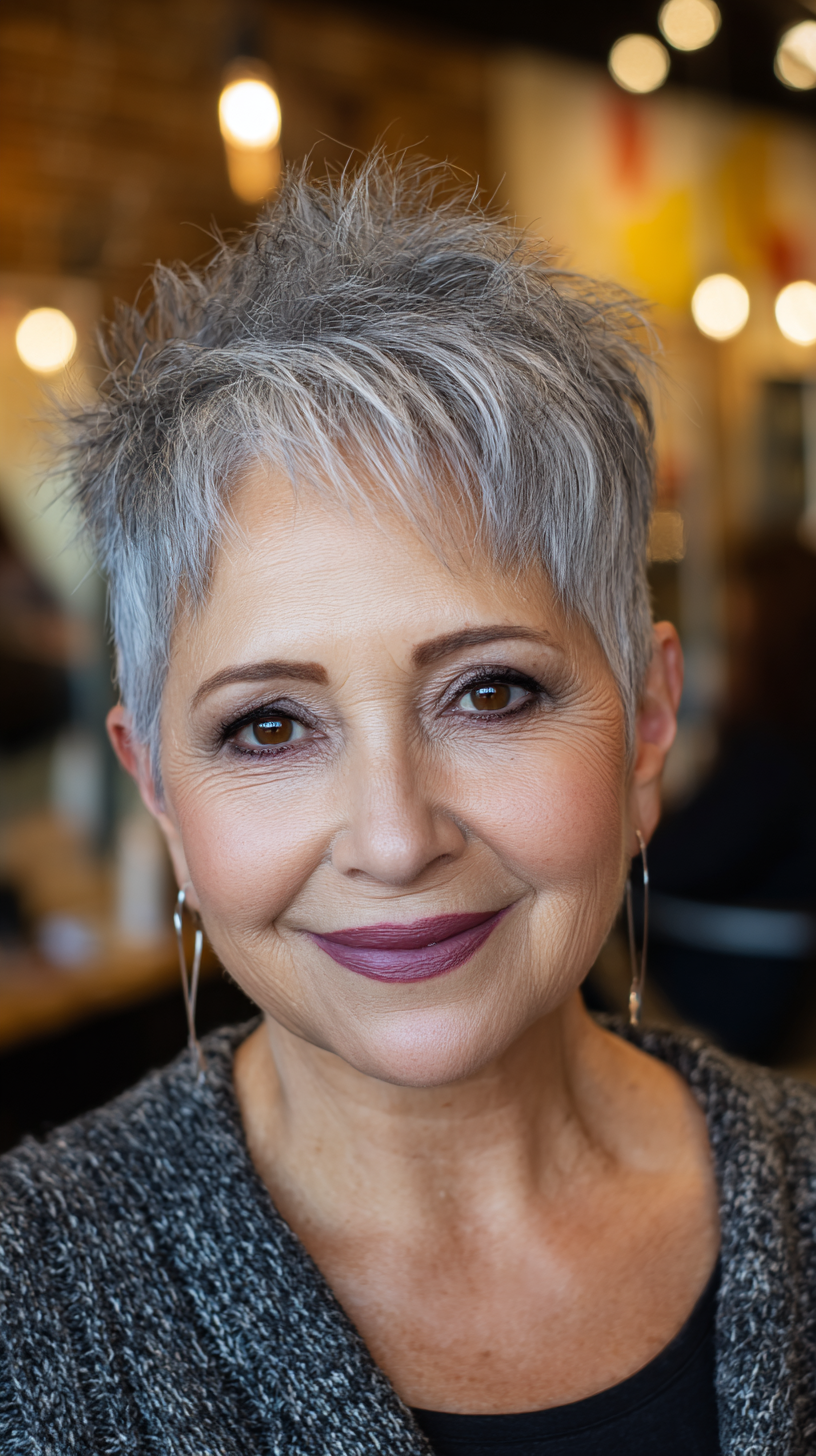 Best Short Haircuts for Round Faces Over 60: Expert Styles & Tips