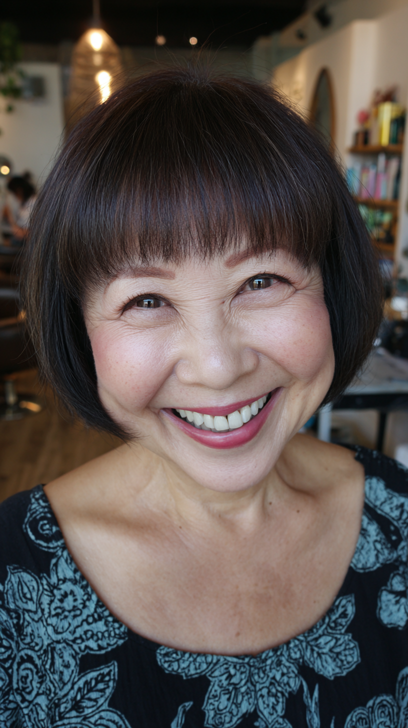 Best Short Haircuts for Round Faces Over 60: Expert Styles & Tips