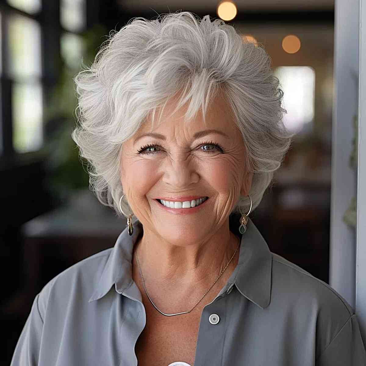 Best Short Haircuts for Round Faces Over 60: Expert Styles & Tips