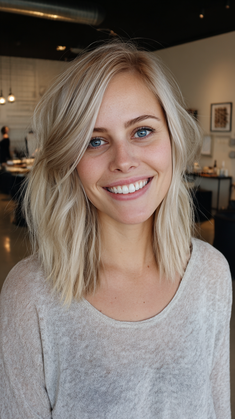 Shoulder-Length Side Part Hairstyles: Trends & Styling Tips