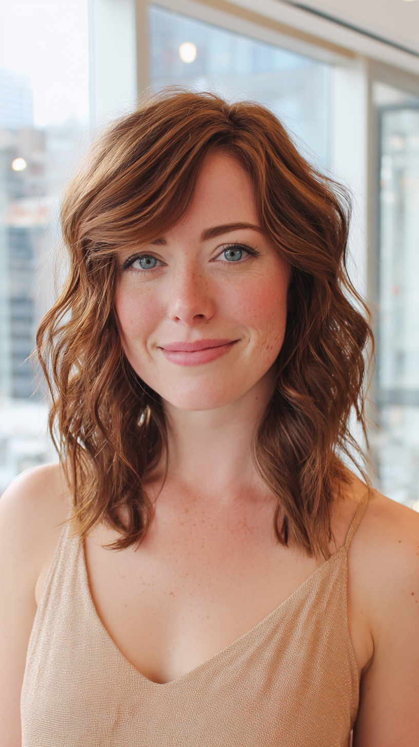 Shoulder-Length Side Part Hairstyles: Trends & Styling Tips