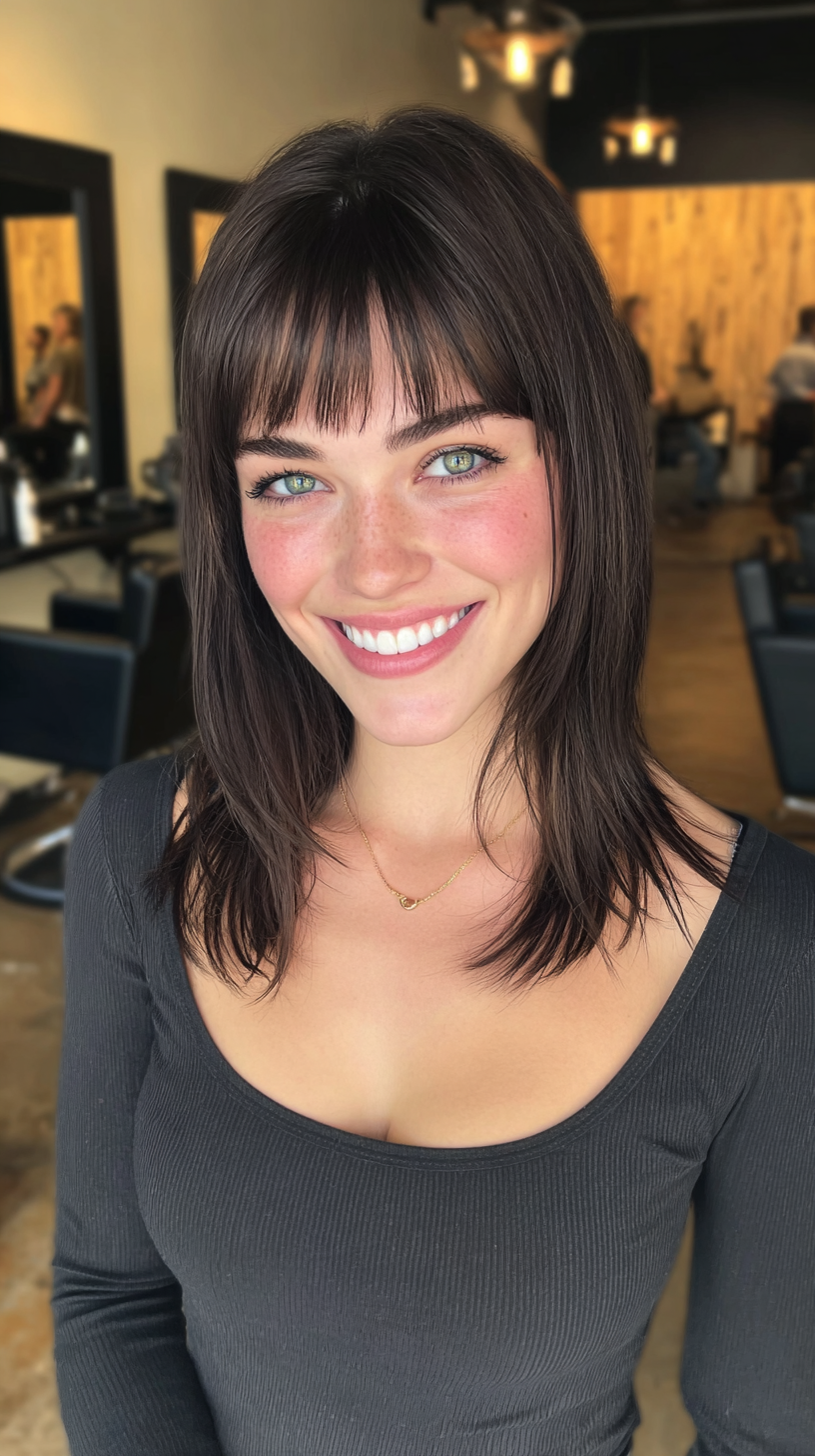 Best Medium Length Straight Hairstyles for 2026: Sleek & Easy