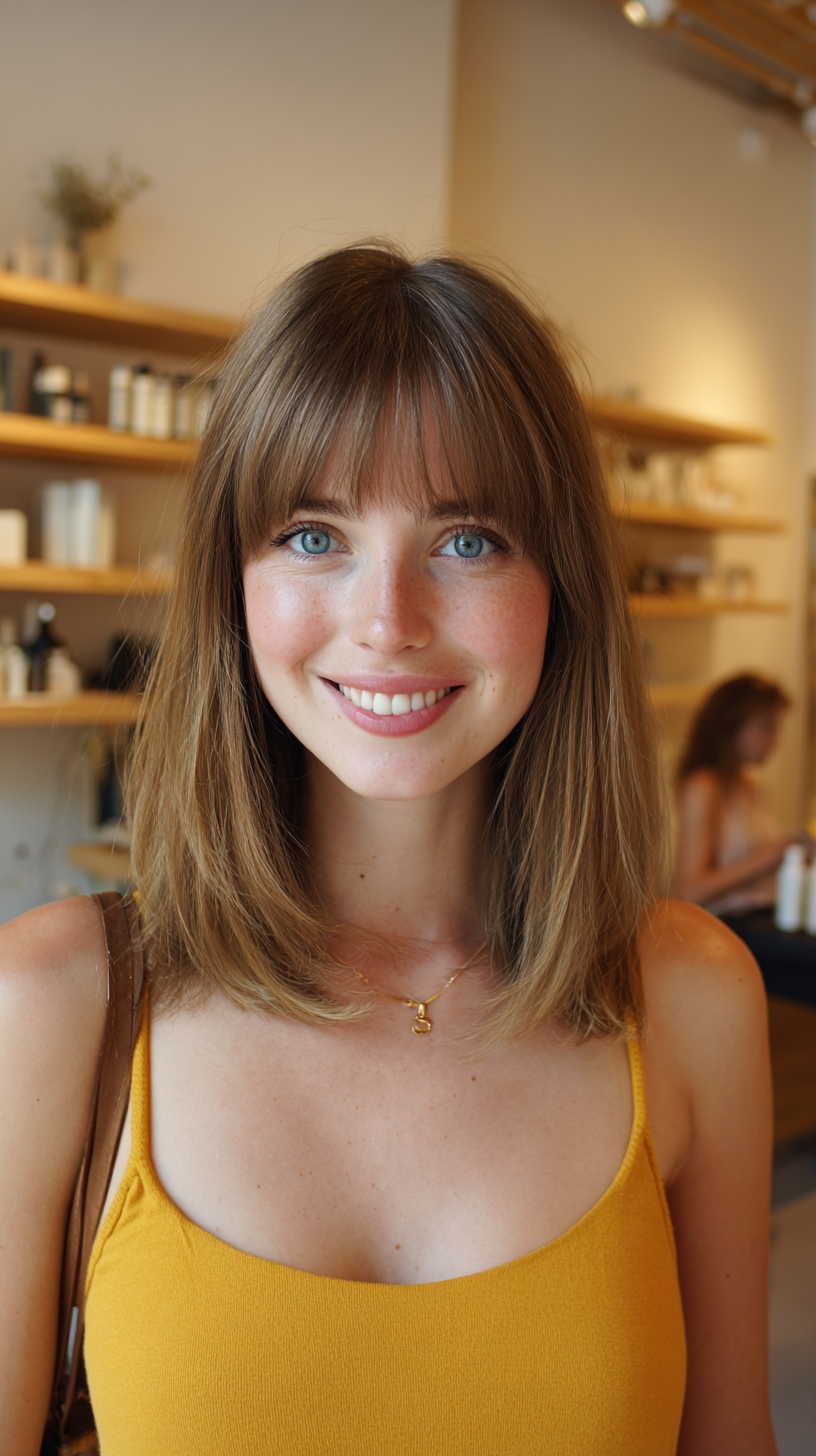 Best Medium Length Straight Hairstyles for 2026: Sleek & Easy