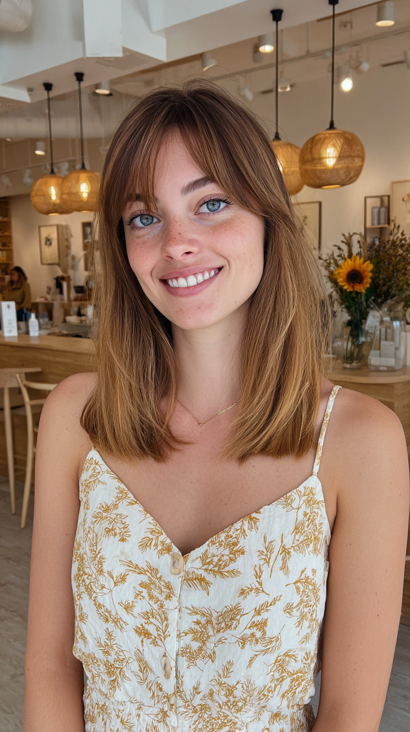 Best Medium Length Straight Hairstyles for 2026: Sleek & Easy