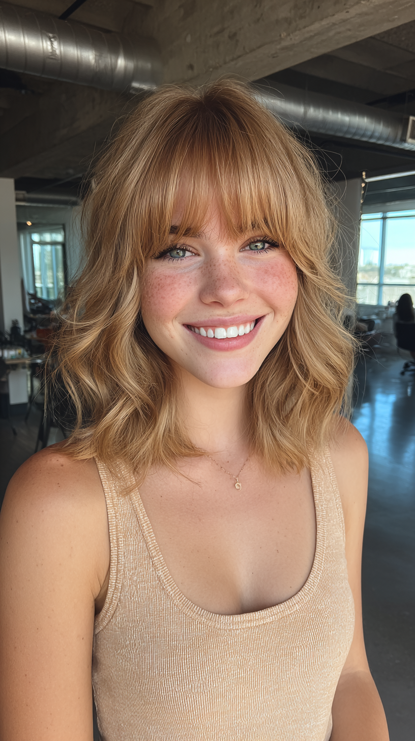 25 Chic Mid‑Length Beachy Waves That Radiate Effortless Cool in 2026