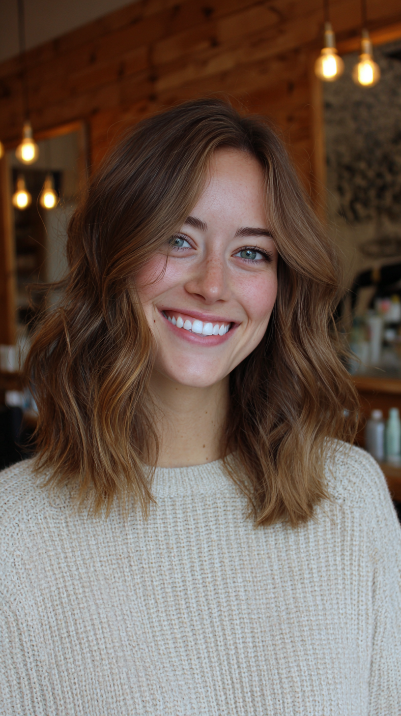 25 Chic Mid‑Length Beachy Waves That Radiate Effortless Cool in 2026