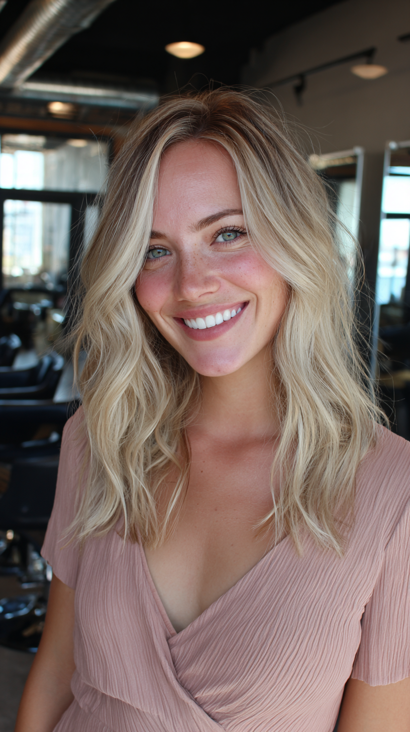 25 Chic Mid‑Length Beachy Waves That Radiate Effortless Cool in 2026