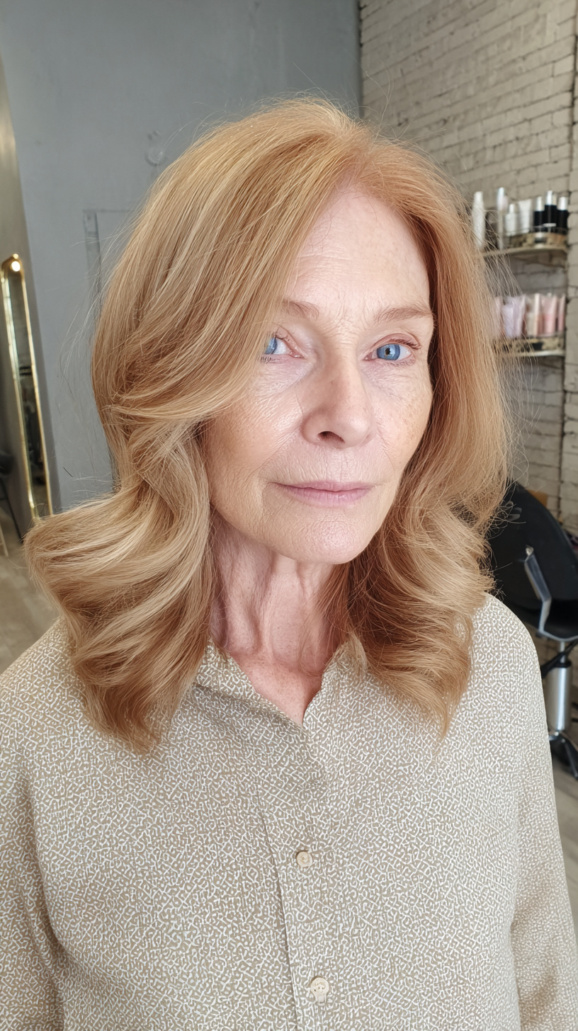Best Shoulder-Length Hairstyles for Women Over 70: Stylish & Modern