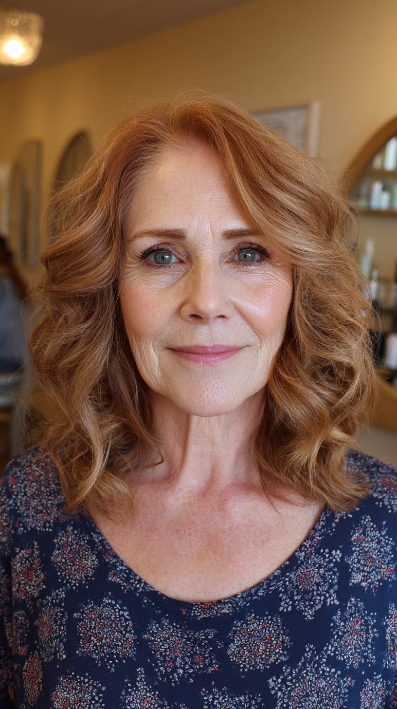 Best Shoulder-Length Hairstyles for Women Over 70: Stylish & Modern