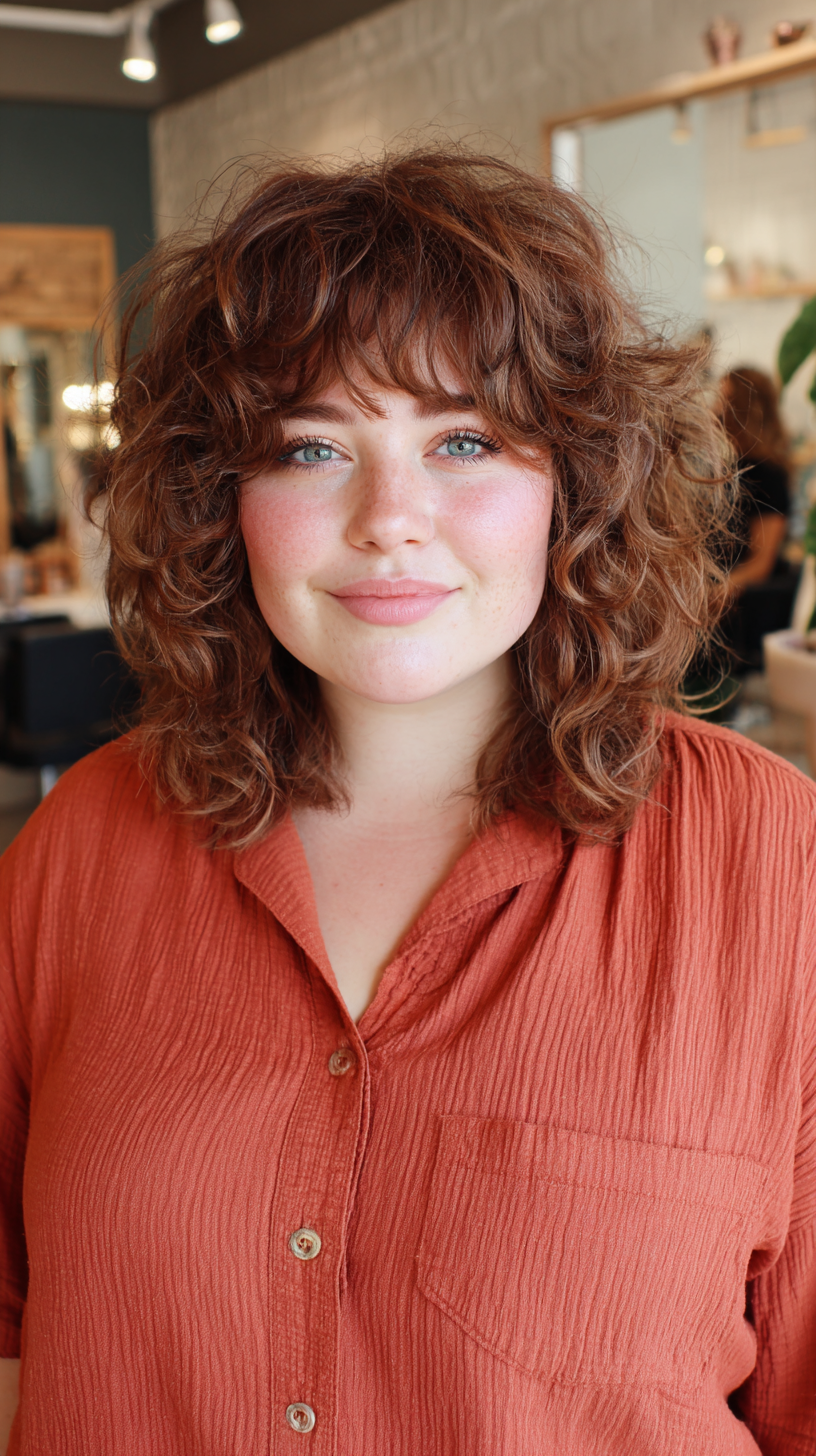 Best Medium Haircuts for Round Faces: 2026 Style Guide