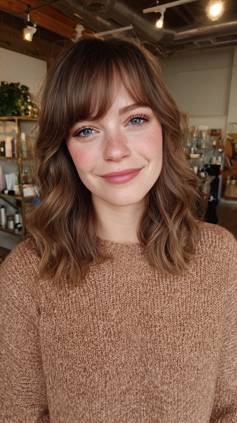 Best Medium Haircuts with Side Bangs for 2026 | Expert Styling Tips