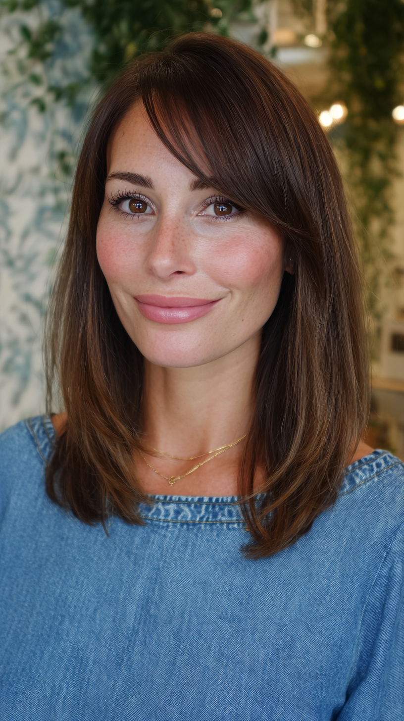 Best Medium Haircuts with Side Bangs for 2026 | Expert Styling Tips
