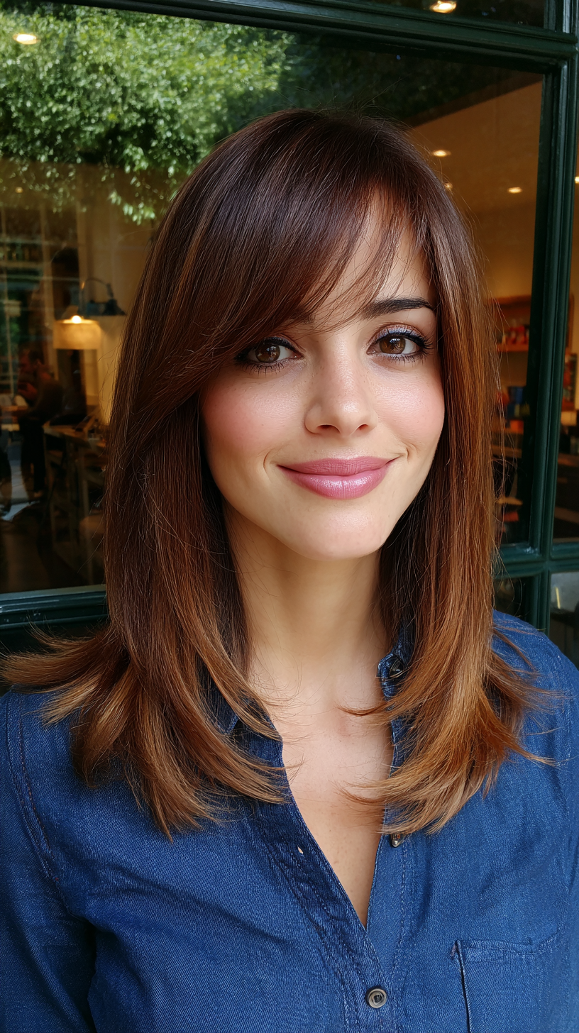 Best Medium Haircuts with Side Bangs for 2026 | Expert Styling Tips