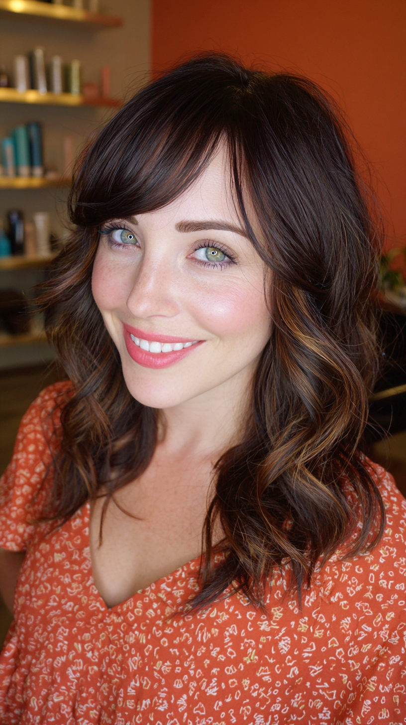 Best Medium Haircuts with Side Bangs for 2026 | Expert Styling Tips