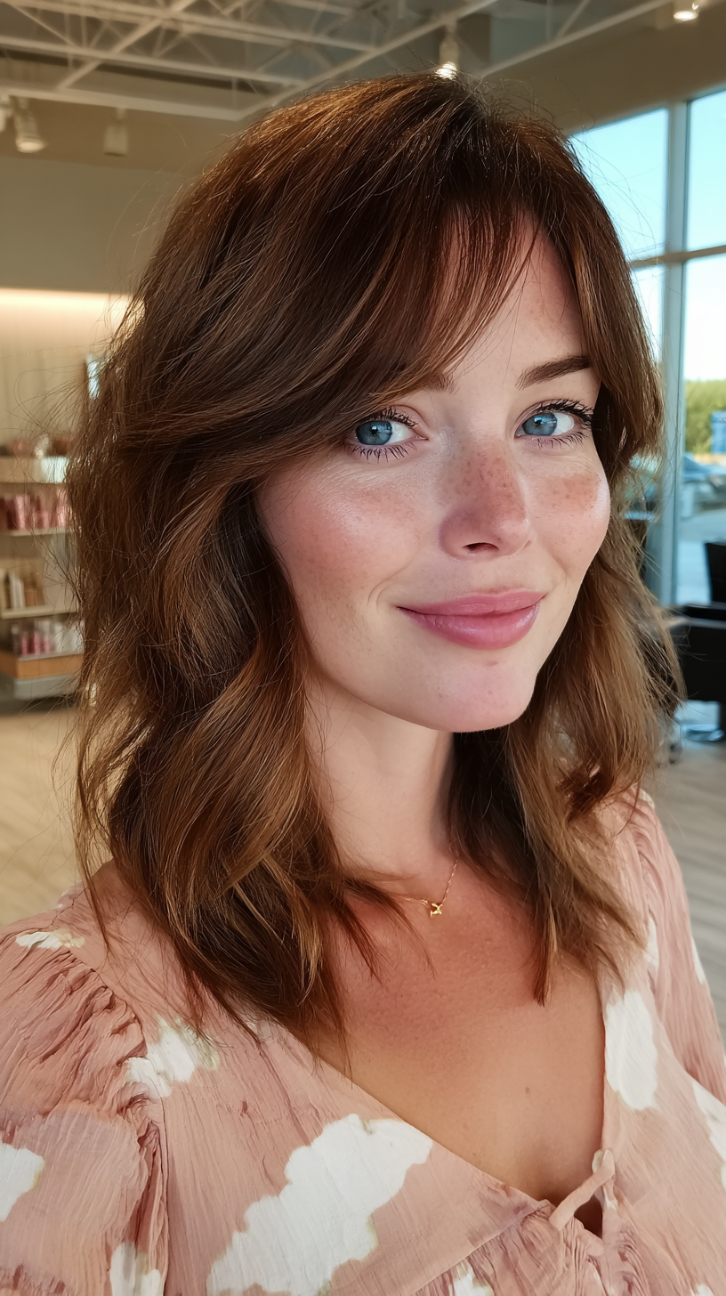 Best Medium Haircuts with Side Bangs for 2026 | Expert Styling Tips