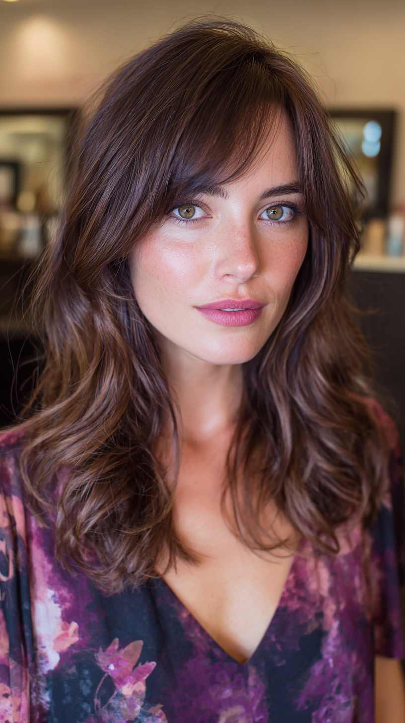 Best Medium Haircuts with Side Bangs for 2026 | Expert Styling Tips
