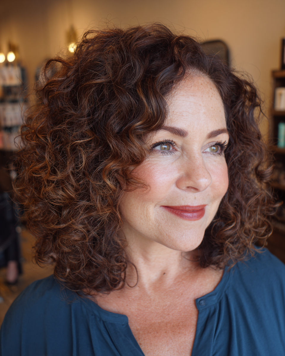 Best Shoulder-Length Hairstyles for Women 50+ in 2026