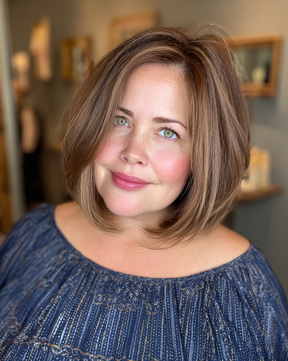 Best Shoulder-Length Hairstyles for Women 50+ in 2026