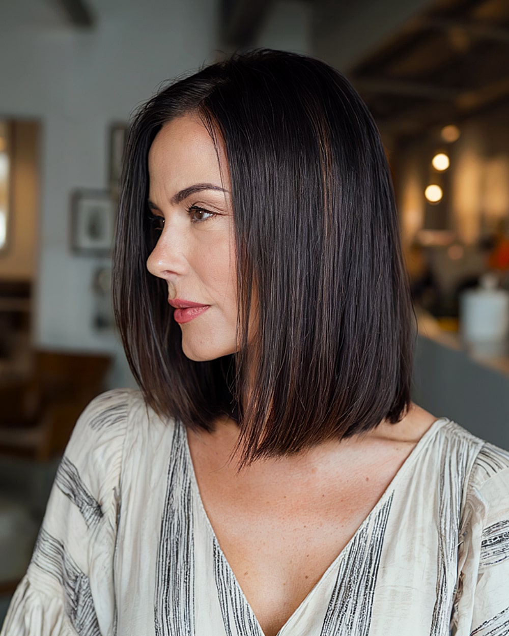 Best Medium-Length Hairstyles for Women Over 40 | Updated 2024