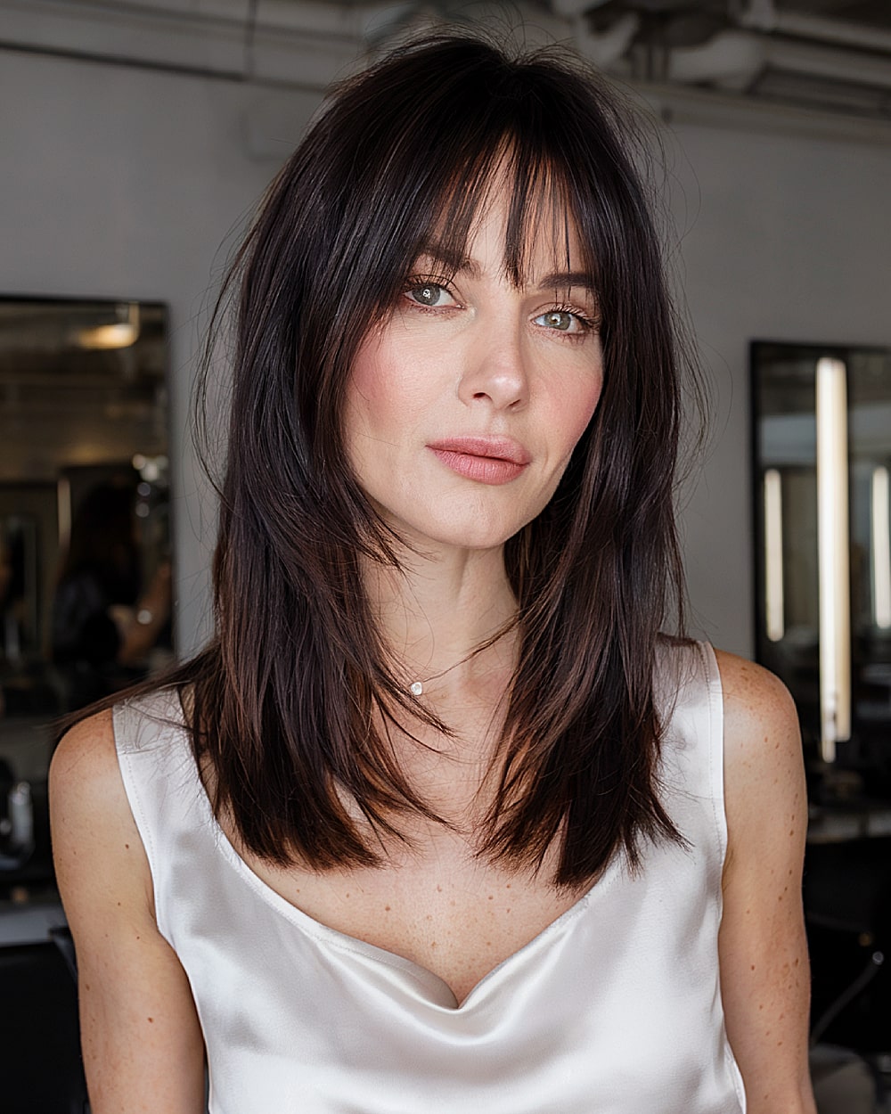 Best Medium-Length Hairstyles for Women Over 40 | Updated 2024