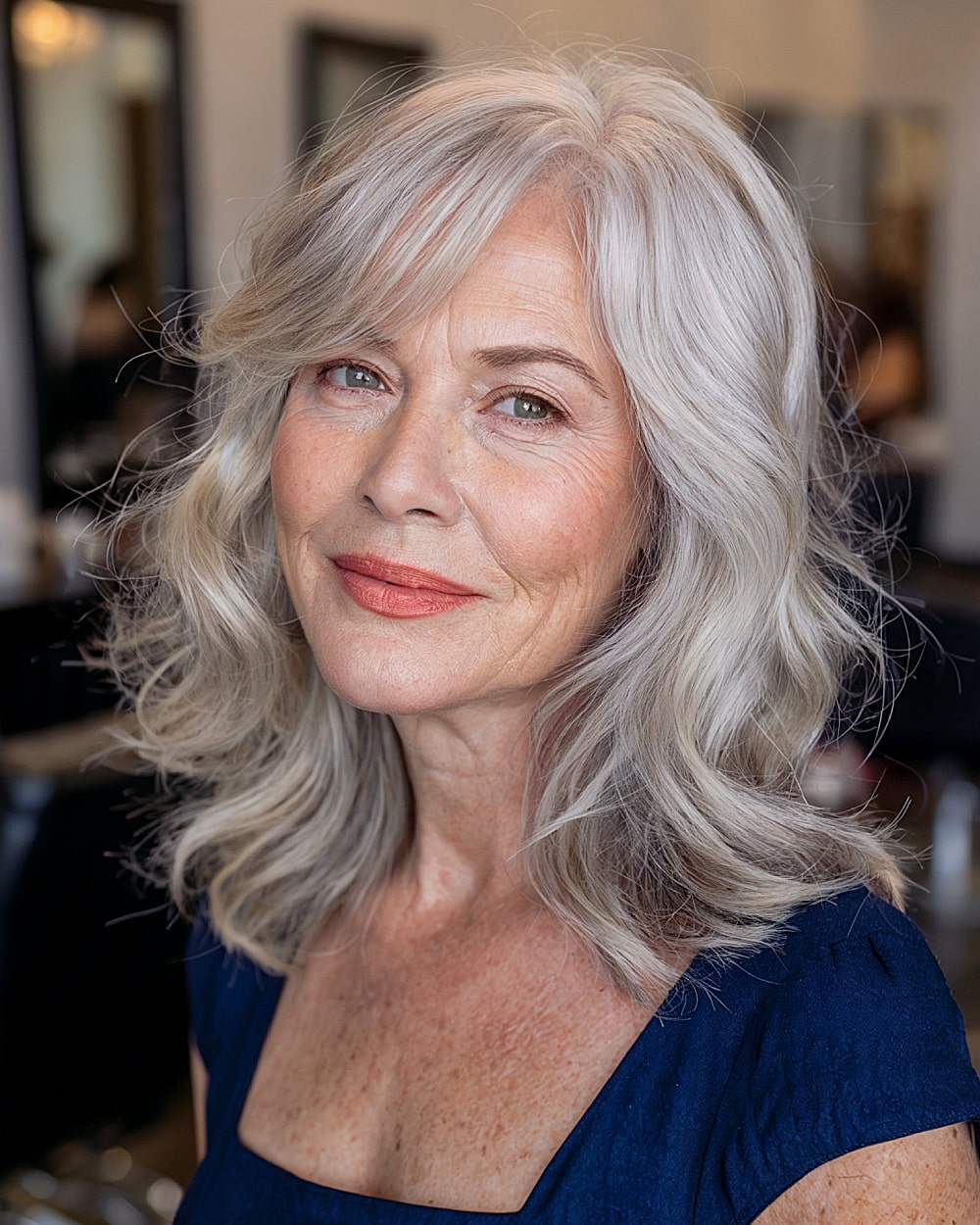 Best Medium-Length Haircuts for Women Over 70 | Stylish & Flattering Styles