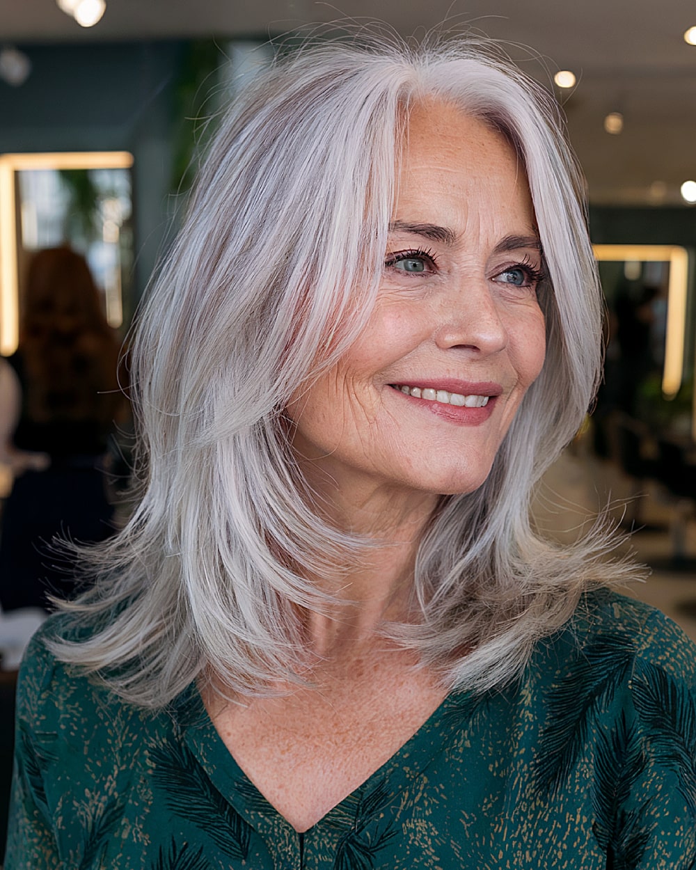 Best Medium-Length Haircuts for Women Over 70 | Stylish & Flattering Styles