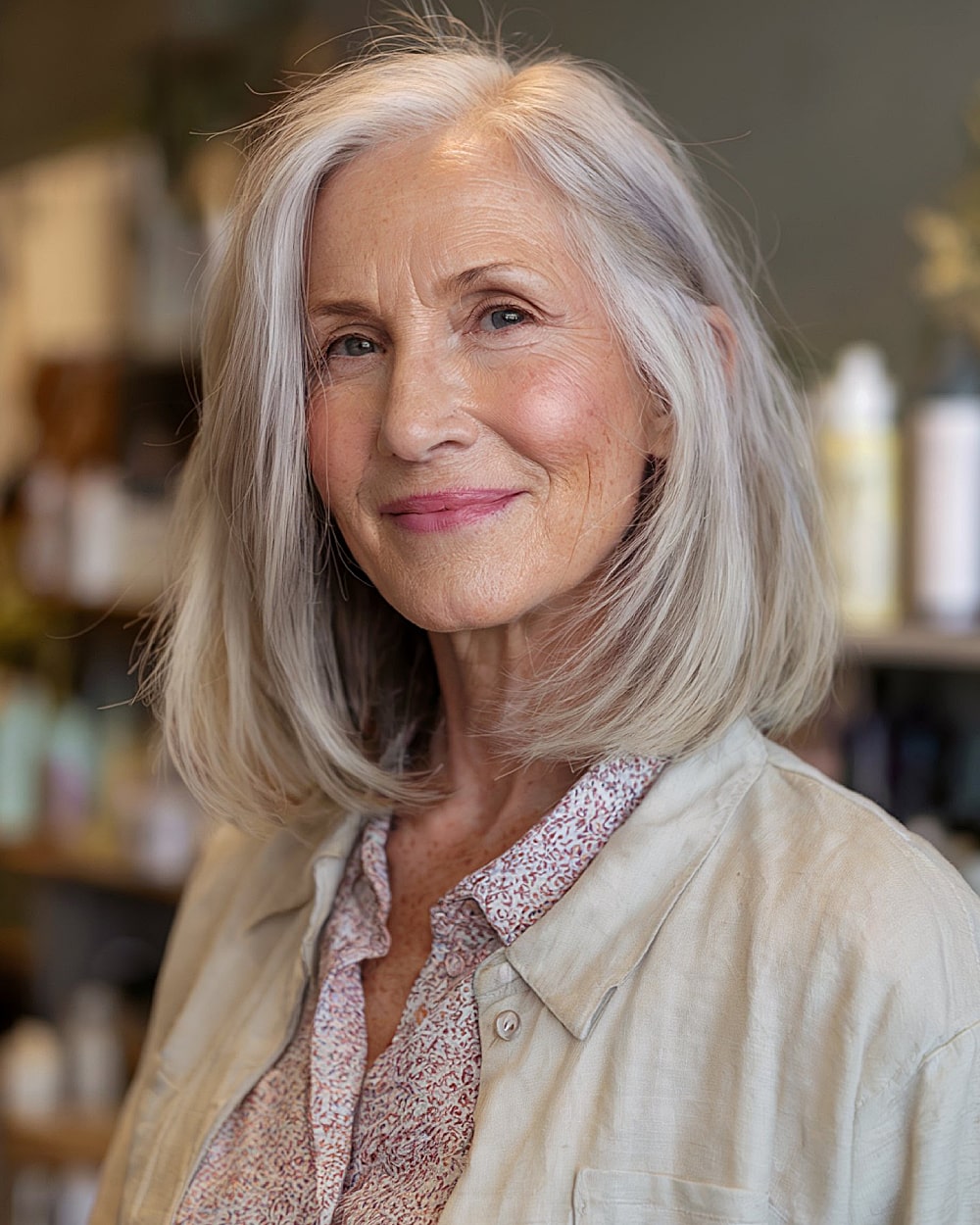 Best Medium-Length Haircuts for Women Over 70 | Stylish & Flattering Styles