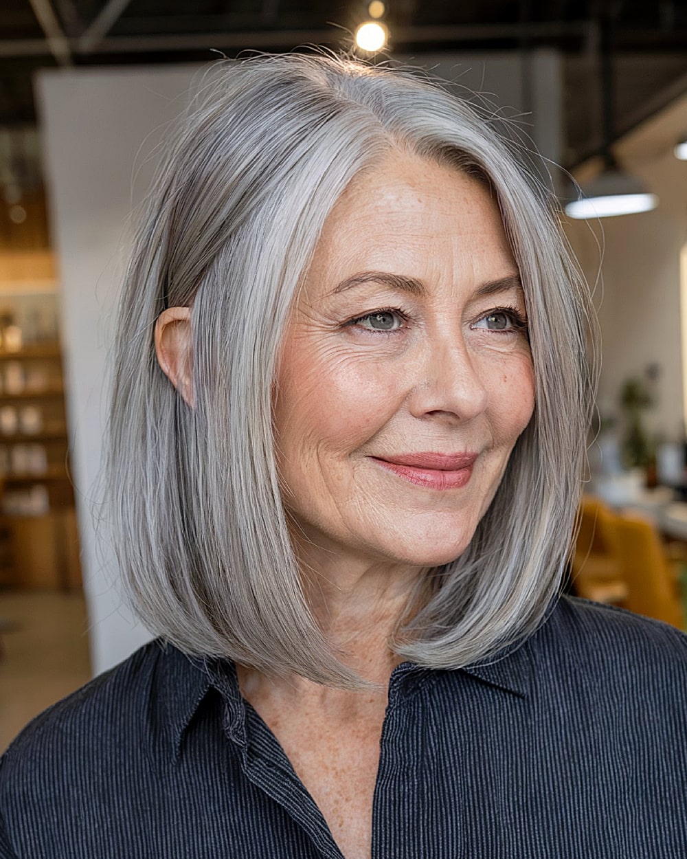 Best Medium-Length Haircuts for Women Over 70 | Stylish & Flattering Styles