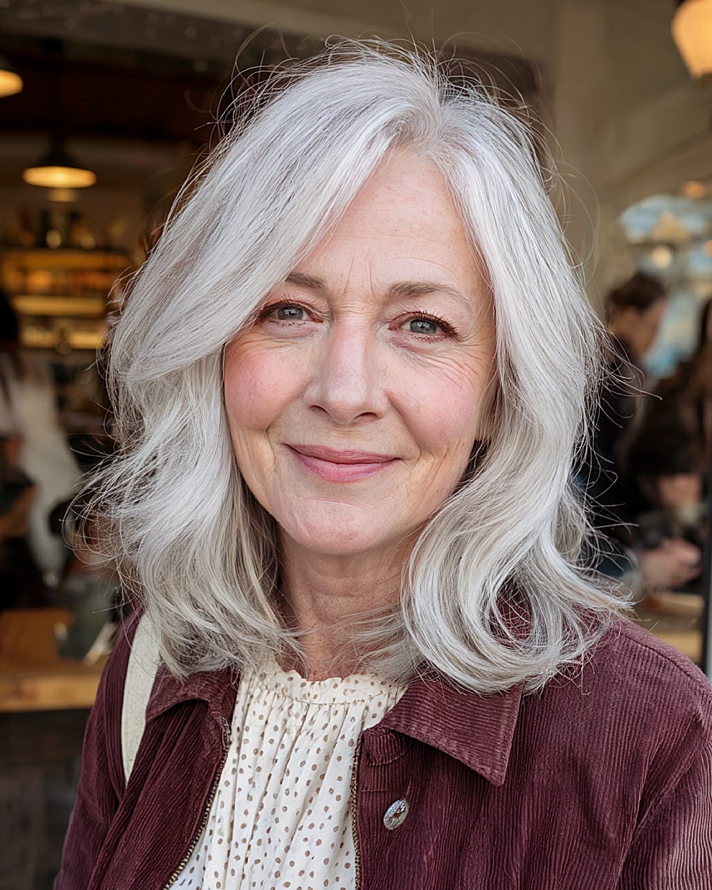 Best Medium-Length Haircuts for Women Over 70 | Stylish & Flattering Styles