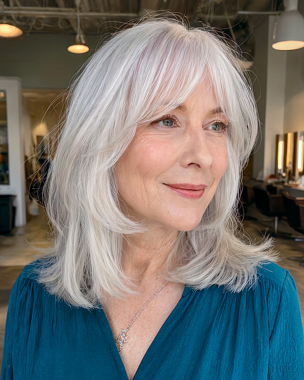 Best Medium-Length Haircuts for Women Over 70 | Stylish & Flattering Styles