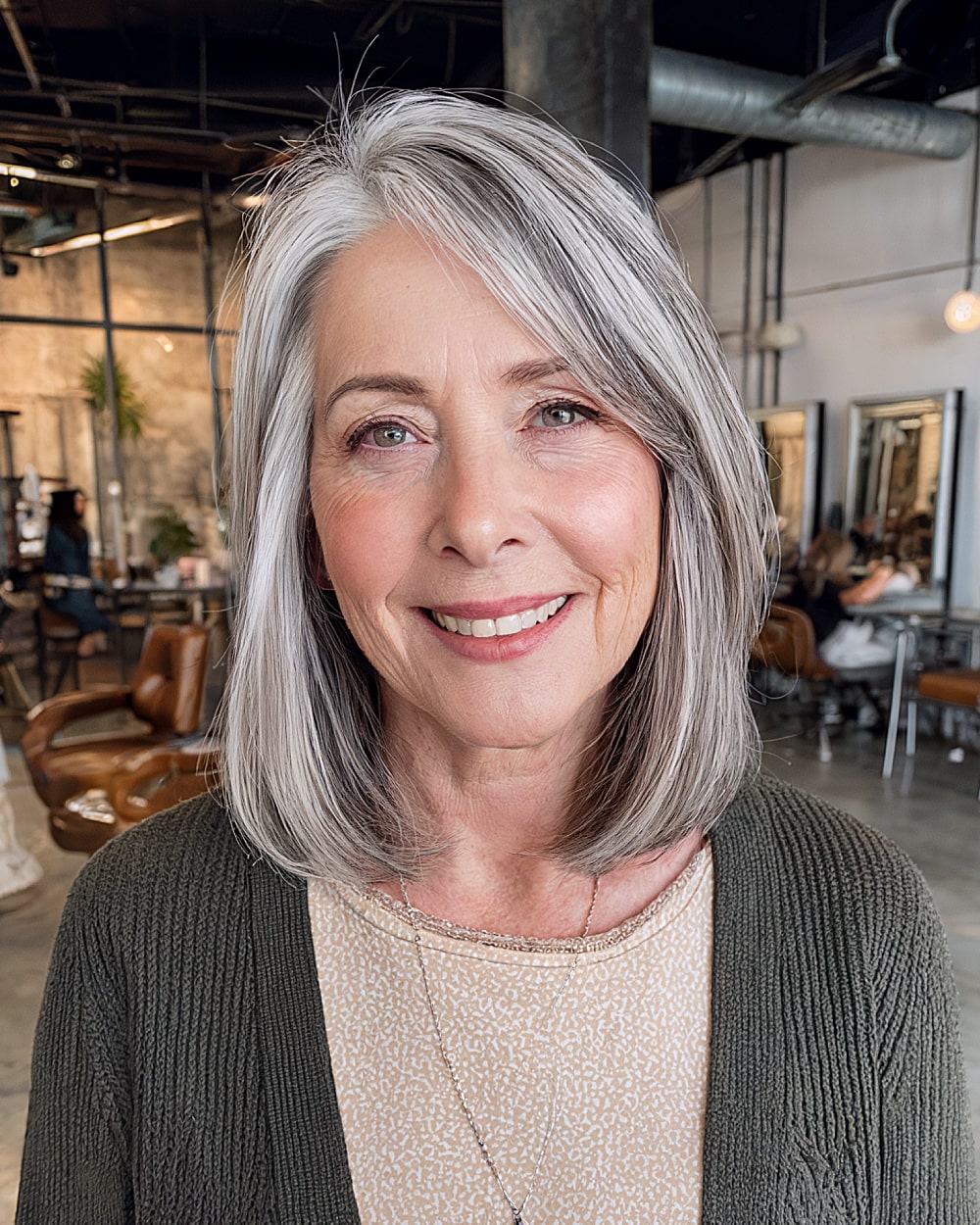 Best Medium-Length Haircuts for Women Over 70 | Stylish & Flattering Styles