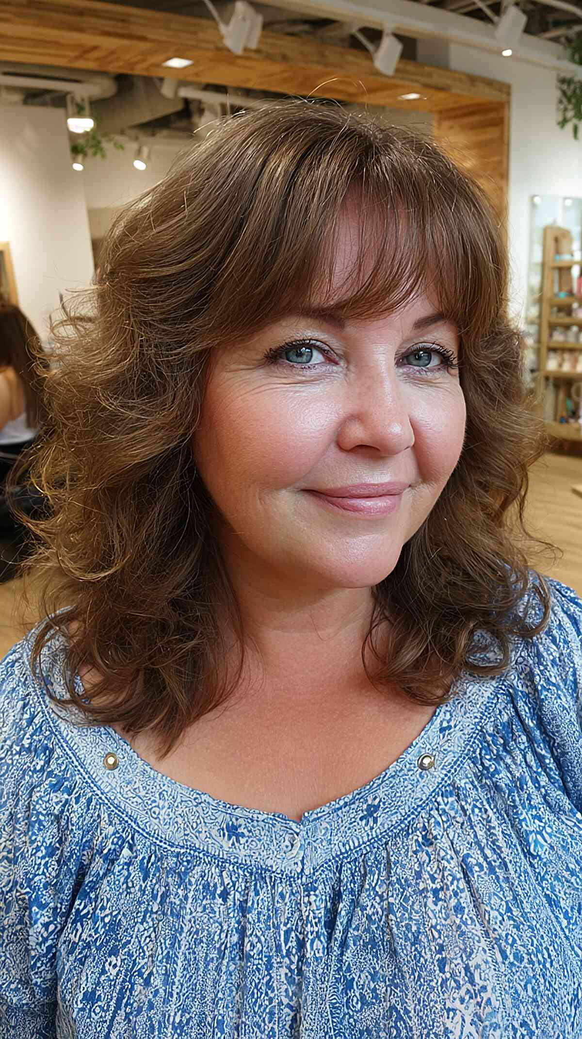 Best Medium Haircuts for Round Faces Over 40 | Expert Styling Tips