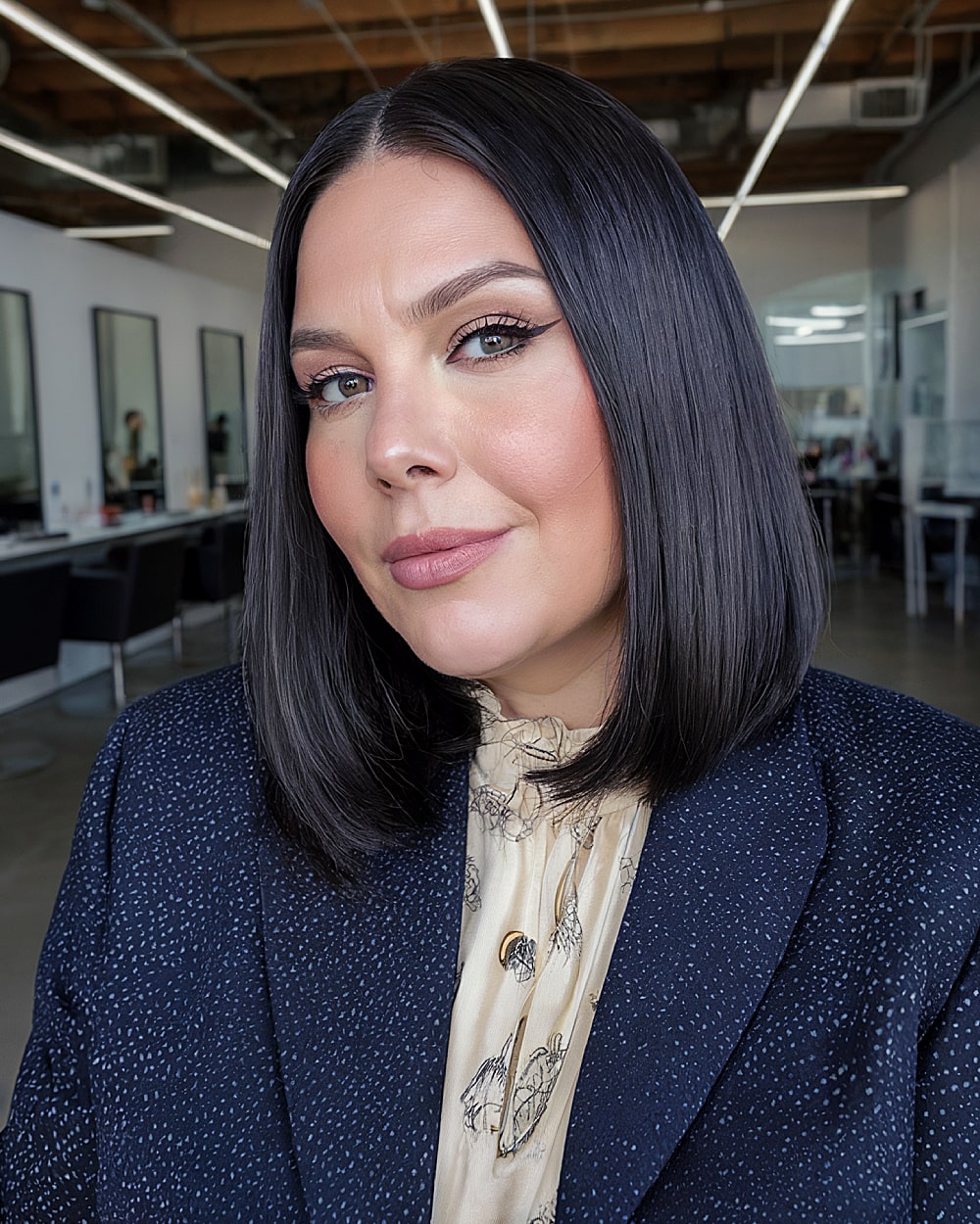 Best Medium Haircuts for Round Faces Over 40 | Expert Styling Tips