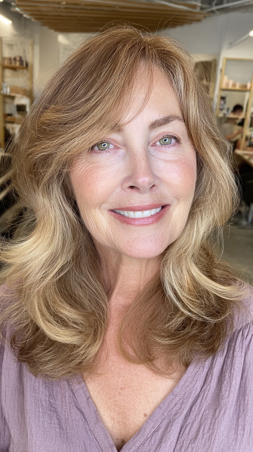 Best Layered Haircuts for Fine Hair Over 60: Volume & Style