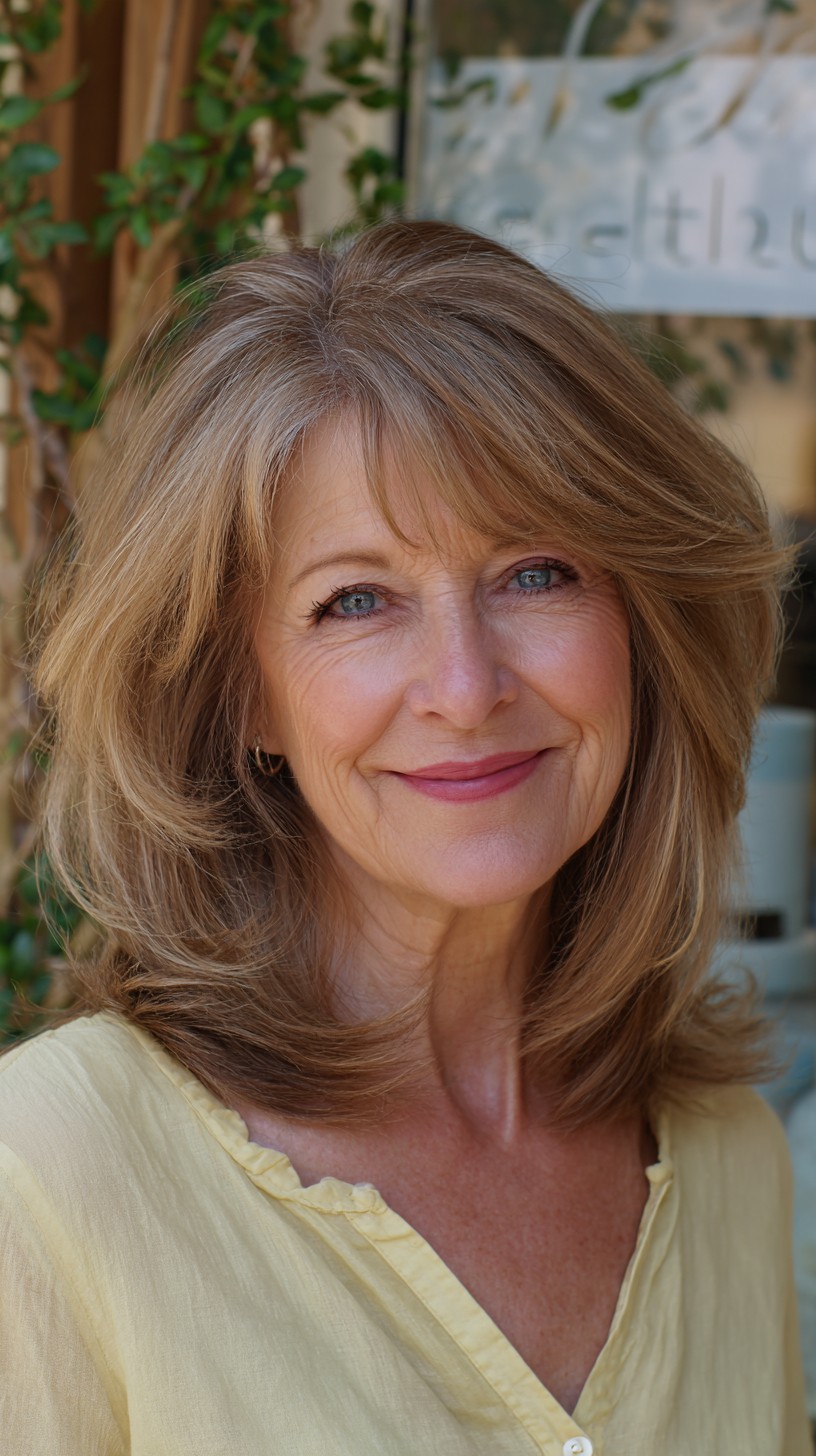 Best Layered Haircuts for Fine Hair Over 60: Volume & Style