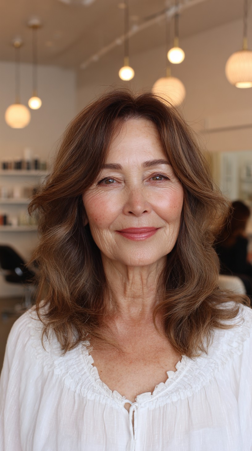 Best Layered Haircuts for Fine Hair Over 60: Volume & Style